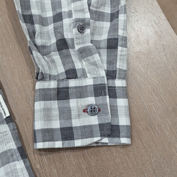 Mens Rodd & Gunn "Bolton" Check Flannel LS Button Up Shirt Ash - Picture 6 of 6